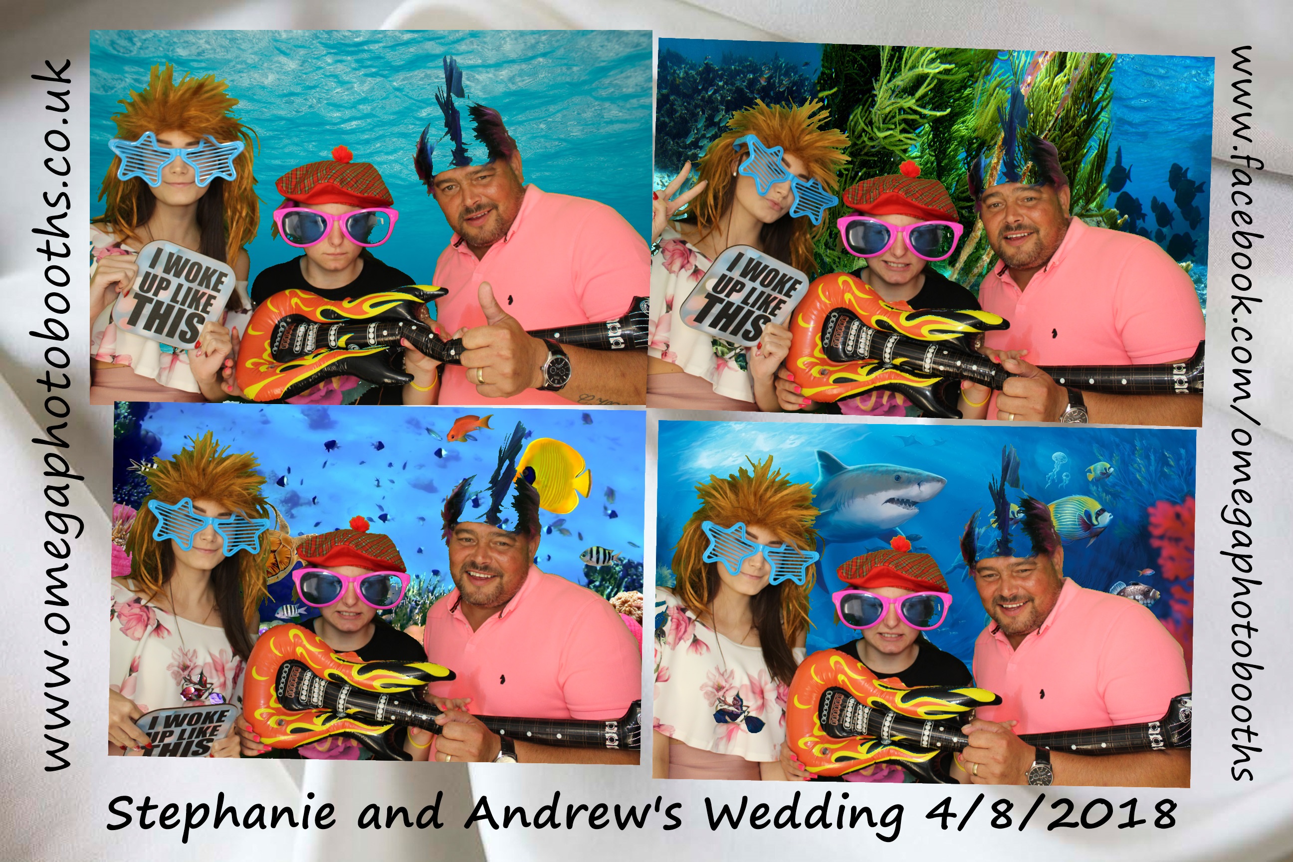 Stephanie and Andrew's Wedding | View more photos from the event at gallery.omegaphotobooths.co.uk/u/Omega-Photobooths/Stephanie-and-Andrews-Wedding